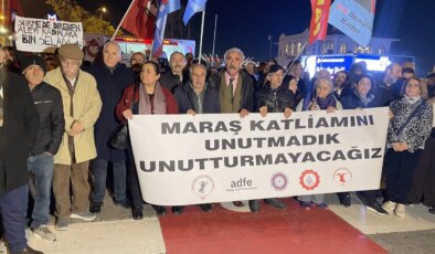Kadıköy’de Maraş Katliamı anması: ‘Maraş Katliamı bir insanlık suçudur!’