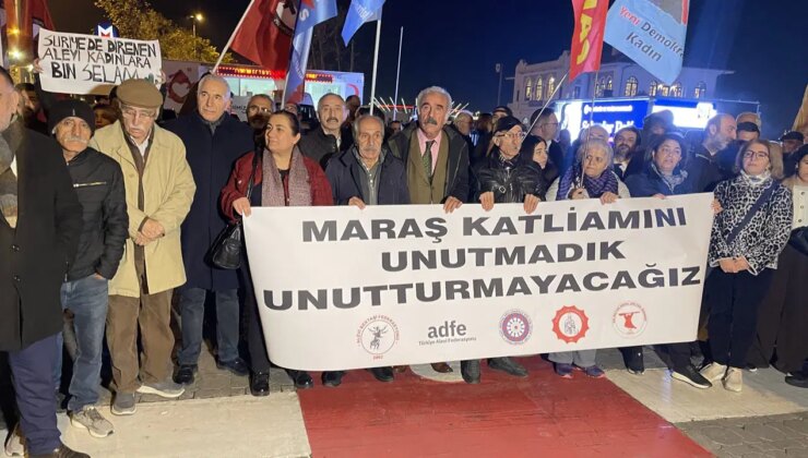 Kadıköy’de Maraş Katliamı anması: ‘Maraş Katliamı bir insanlık suçudur!’