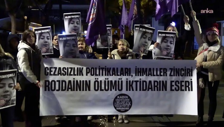 Kadın Cinayetlerini Durduracağız Platformu’ndan ‘Rojda Yakışıklı’ eylemi: ’11. Yargı Paketi ile kadınların mezarlarına gül diktiler!’