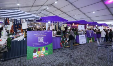 Kadın emeğinin şenliği başladı