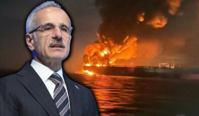 Karadeniz’de 2 tanker gemisinde yangın! Bakan Uraloğlu: Patlamalar mayın, füze ya da drone olabilir