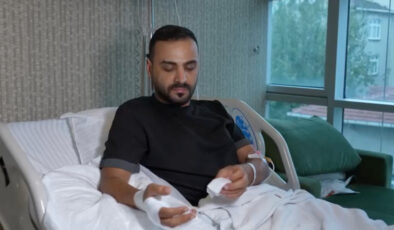 Kazada kopan parmak mikrocerrahi yöntemle tekrar yerine dikildi