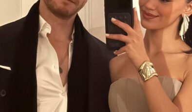 Kerem Bürsin ile Selin Yağcıoğlu’ndan ilk fotoğraf