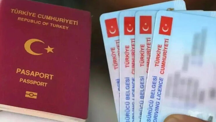Kimlik kartından ehliyete, pasaporttan aile cüzdanına… Değerli kağıtların satış bedelleri belli oldu!