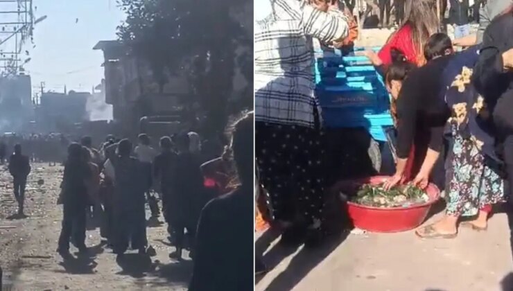 Komşular birbirine girdi: Taş, şişe ve sopalarla saldırdılar!