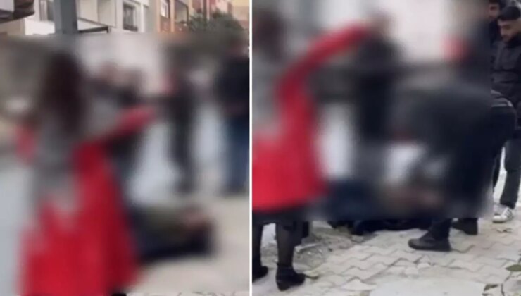 Küçükçekmece’de kadını taciz ettiği iddia edilen şüpheliyi çevredekiler darbetti