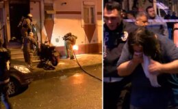 Küçükçekmece’de korkutan yangın: 1’i bebek 2 çocuk 6 kişi kurtarıldı