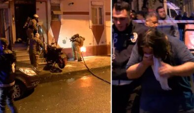 Küçükçekmece’de korkutan yangın: 1’i bebek 2 çocuk 6 kişi kurtarıldı