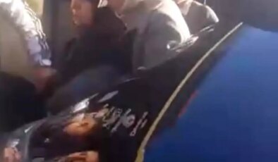 Küçükçekmece’de minibüsten yaşlı kadın düştü