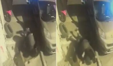 Küfürleşme cinayeti kamerada: Sırtından bıçaklayıp başını yere vurdu
