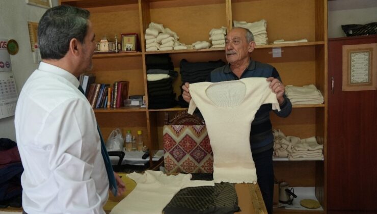 Kurtuluş Savaşı’nda askerler giymişti! Kastamonu fanilasına kış günlerinde yoğun ilgi