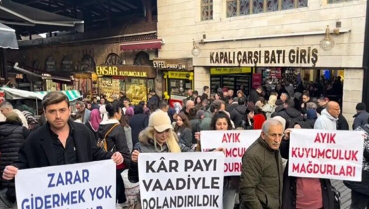 ‘Kuyumcu kâr vaadiyle 120 milyon lira dolandırdı’ iddiası: Mağdurlar arasında savcı da var!