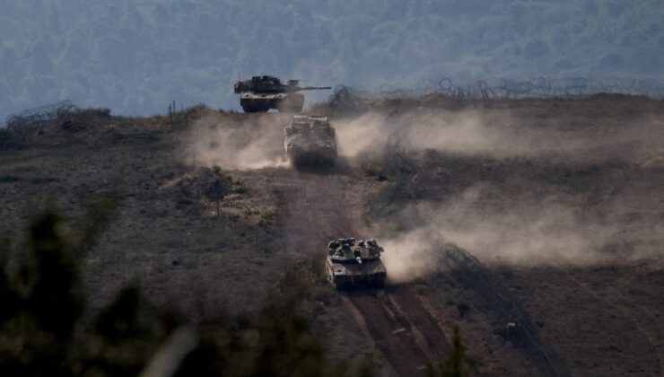 Lübnan topraklarına giren İsrail ordusu bir evi havaya uçurdu