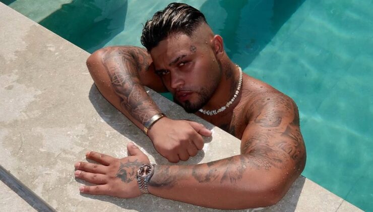 Lvbel C5 aşk paylaşımı yaptı! Sarışın sevgilisine beğeni yağdı