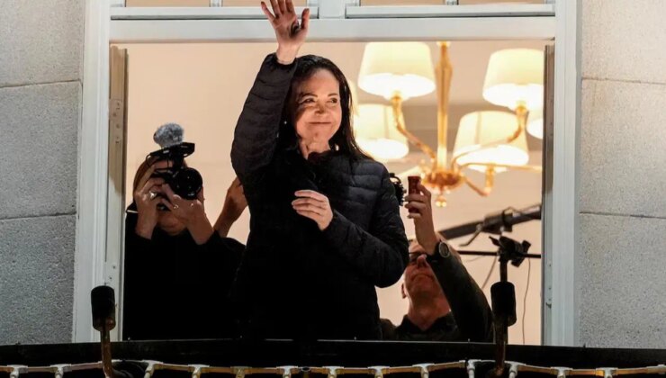 Machado, aylar sonra ilk kez halkın karşısına çıktı