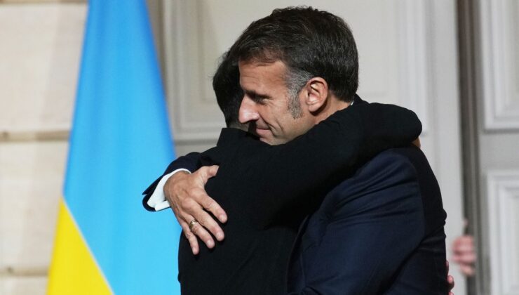 Macron: Ukrayna, toprak tartışmalarında tek egemen ülke