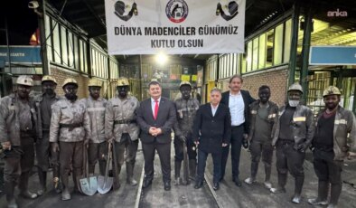 Maden işçileri, Dünya Madenciler Günü’nü sahada kutladı