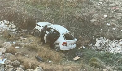 Malatya Kuzey Kuşak Yolu’nda korkunç kaza: Köprüden uçan araçta 1 ölü!