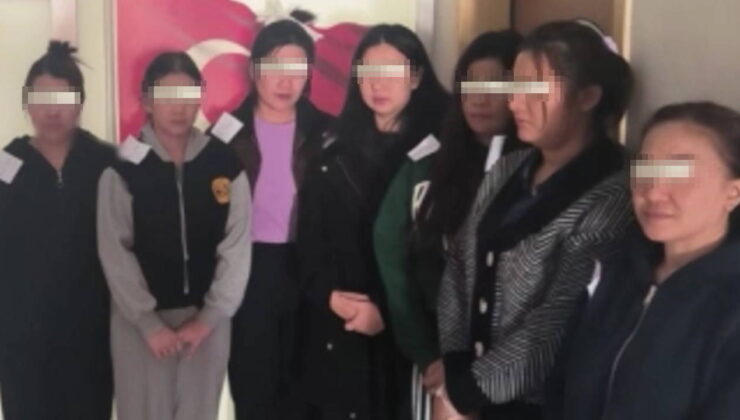 Masaj salonlarına operasyon: Fuhuşa sürüklenen 9 kadın gizli bölmeden çıktı