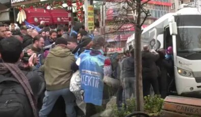 Meclis’e yürümek isteyen öğrencilere müdahale: 10 öğrenci gözaltına alındı