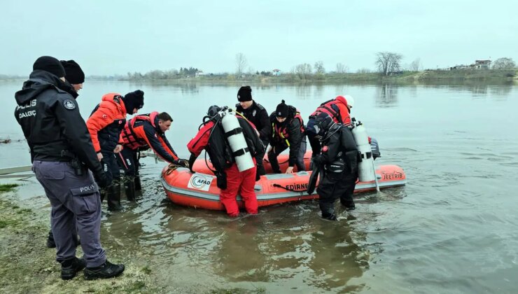 Meriç Nehri’ne botla açılan Ensar’dan 4 gündür haber yok