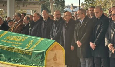 Merkez Bankası Başkanı Karahan’ın annesi son yolculuğuna uğurlandı