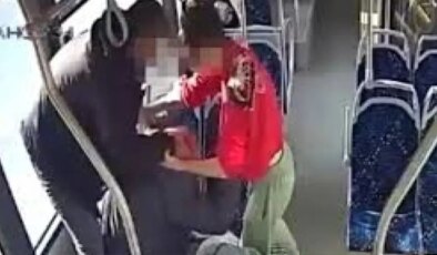 Mersin’de otobüste yaşlı çifti darbeden sanığa hapis cezası