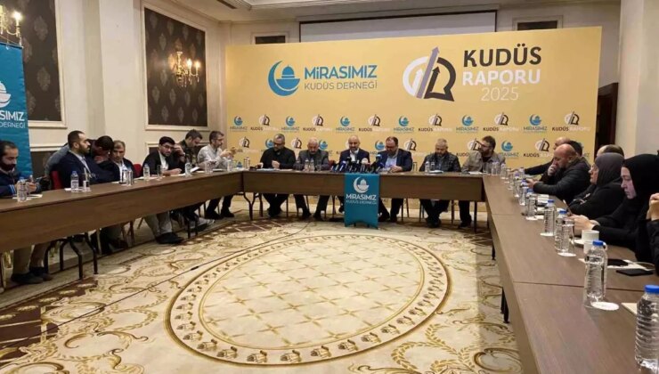 Mirasımız Kudüs Derneğinin “Genişletilmiş 2025 Kudüs raporu” açıklandı