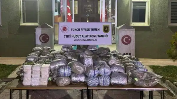 MSB duyurdu… Hakkari hududunda 258,9 kilo uyuşturucu yakalandı!