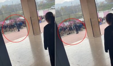 Müdür, öğrenciyi yakasından tutup yere savurdu: O görüntülere inceleme başlatıldı!