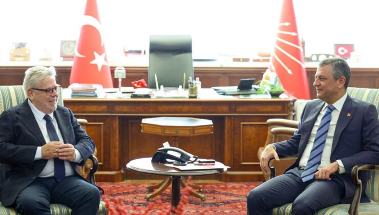 Nacho Sanchez Amor, Özgür Özel’i ziyaret etti