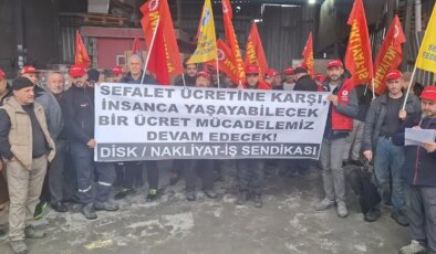 Nakliyat-İş’ten asgari ücret çıkışı: 2026 ücreti sefalet düzeyinde kaldı!