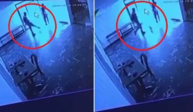 O anlar kameraya yansıdı… Belediyeye ait tesiste kediye tekme attı!