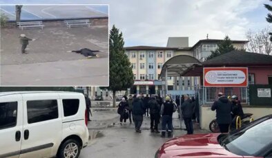 Okul bahçesinde ‘rehine’ krizi: Baba serbest, kızını tehdit eden şahıs tutuklandı!