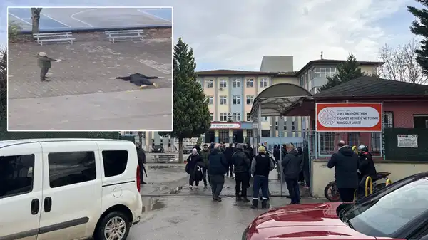 Okul bahçesinde ‘rehine’ krizi: Baba serbest, kızını tehdit eden şahıs tutuklandı!