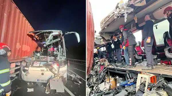 Osmaniye’de facia! Yolcu otobüsü, otoyolda TIR’a çarptı; 7 ölü, çok sayıda yaralı