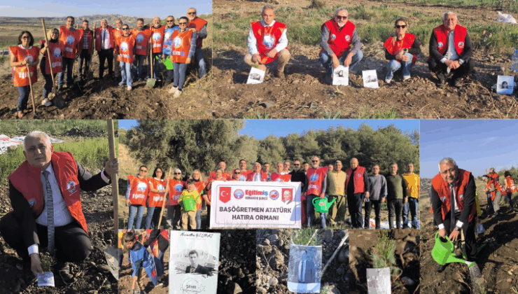 Osmaniye’de şehit ve depremden yaşamını yitiren öğretmenler adına hatıra ormanı kuruldu