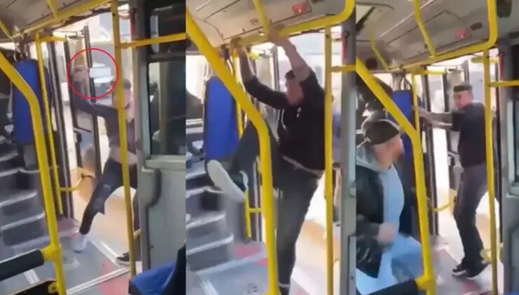 Otobüsteki satırlı saldırgan evinde yakalandı