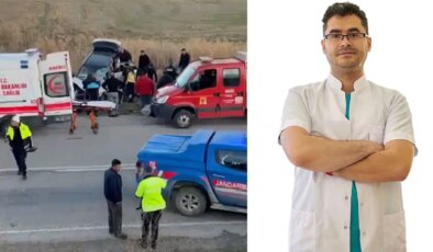 Otomobille TIR çarpıştı; estetik doktoru öldü, 5 kişi yaralandı