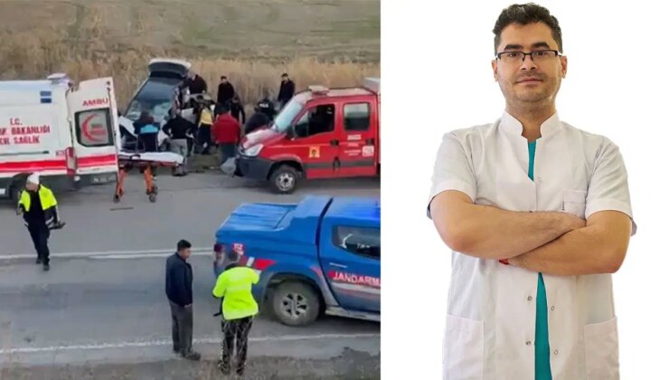 Otomobille TIR çarpıştı; estetik doktoru öldü, 5 kişi yaralandı