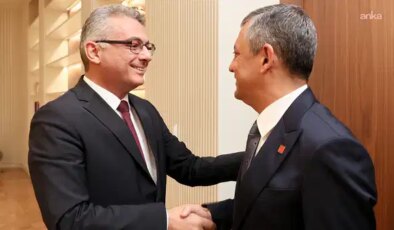 Özgür Özel, KKTC Cumhurbaşkanı Erhürman ile bir araya geldi