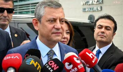 Özgür Özel, Uyuşmazlık Mahkemesi Başkanı Rıdvan Güleç’i ziyaret etti