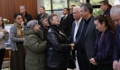 Özgür Özel ve Durbay ailesi taziyeleri kabul etti