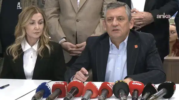 Özgür Özel’den iktidara ‘yargı kolları’ eleştirisi: ‘Rejim, Gökce’den, İmamoğlu’ndan korkuyor’