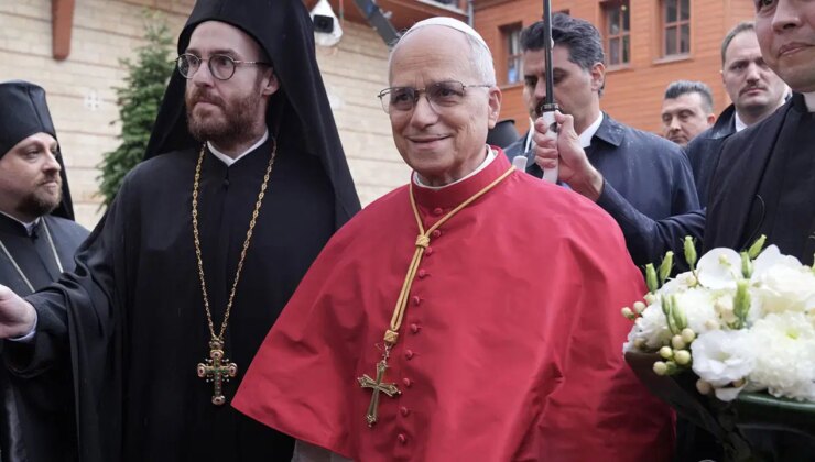 Papa 14. Leo, Fener Rum Patrikhanesi’ne geldi