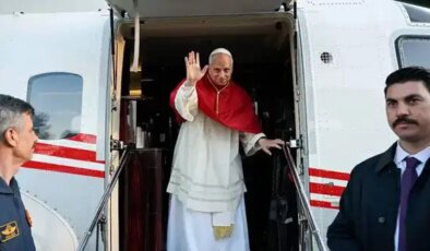 Papa’dan Erdoğan’a helikopter teşekkürü: ‘Minnettarlığımı ifade etmek istiyorum’