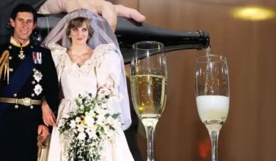 Prenses Diana ve Prens Charles’ın düğününden kalma şampanya açık arttırmada!