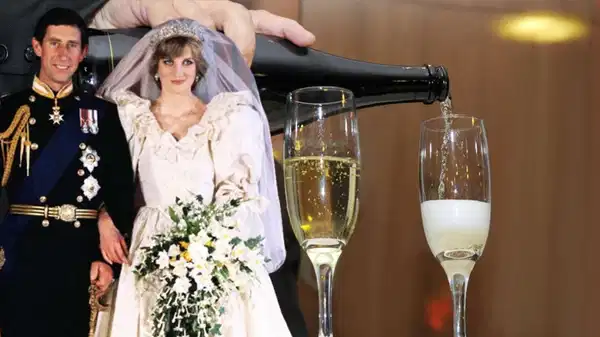 Prenses Diana ve Prens Charles’ın düğününden kalma şampanya açık arttırmada!