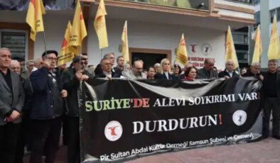 PSAKD’den Suriye’deki Alevi soykırımına protesto: ‘Alevi katliamını durdurun’