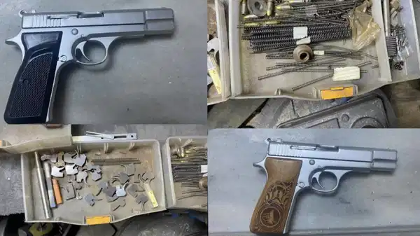 Rize’de silah atölyesine baskın: 3 gözaltı